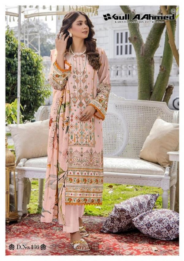 Gull Ahmed Vol 17 Karachi Lawn Dress Material Collection
